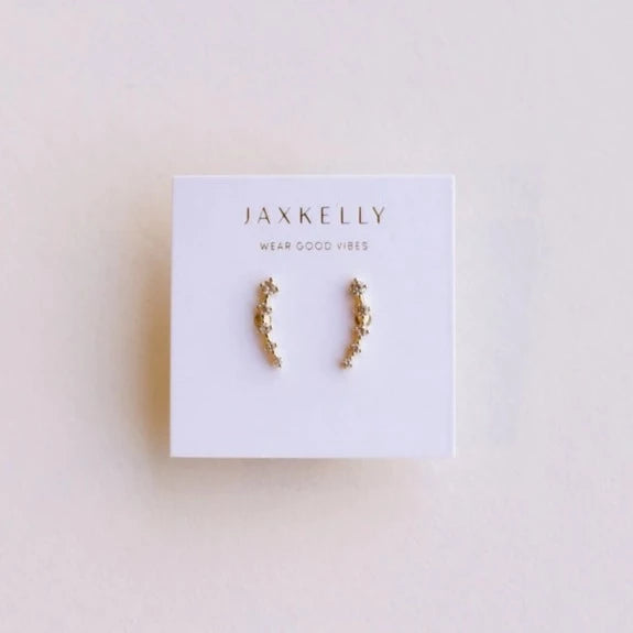 Champagne Crawler Earring