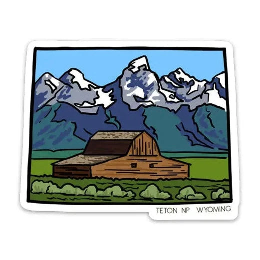 Grand Teton National Park Sticker