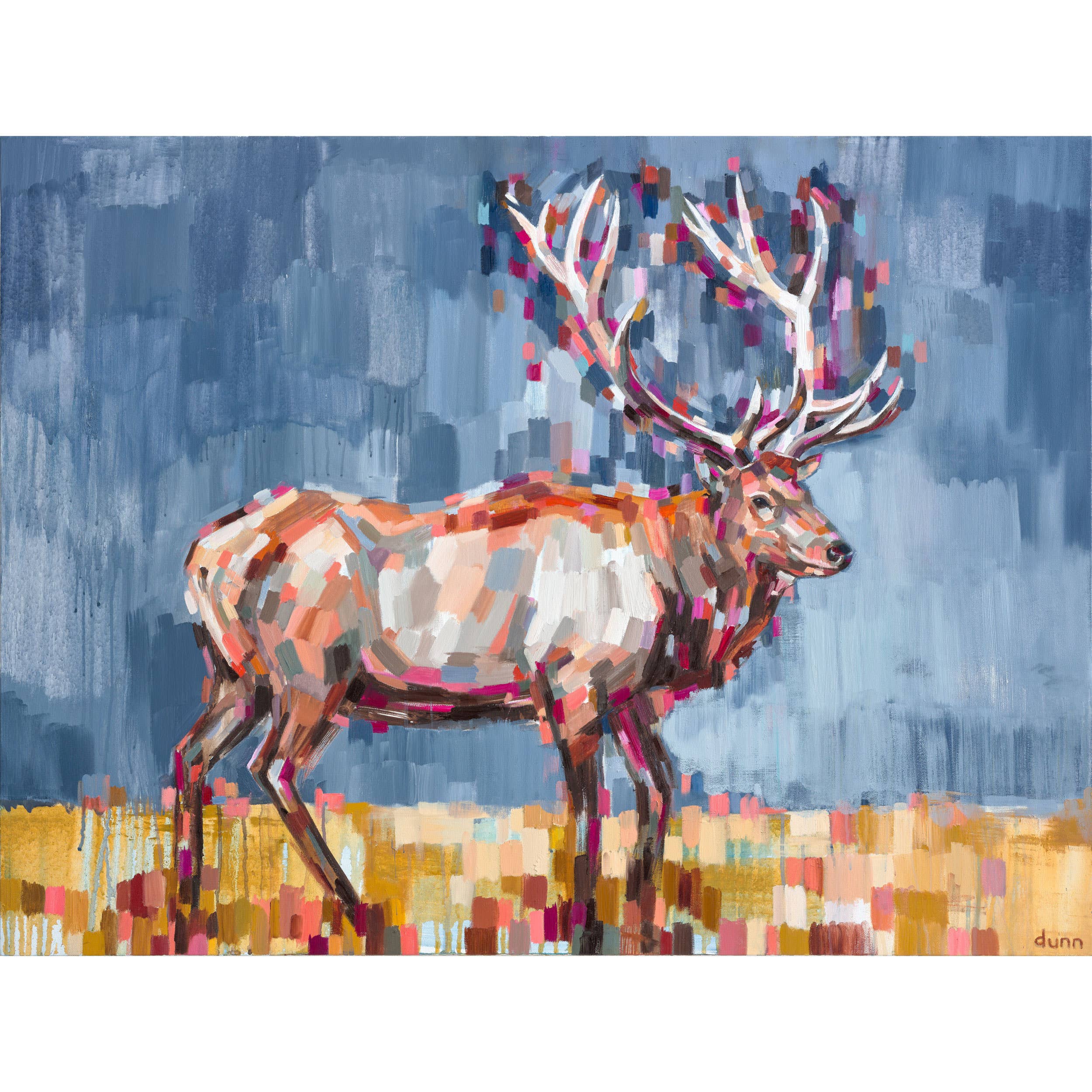 Bull Elk Archival Print