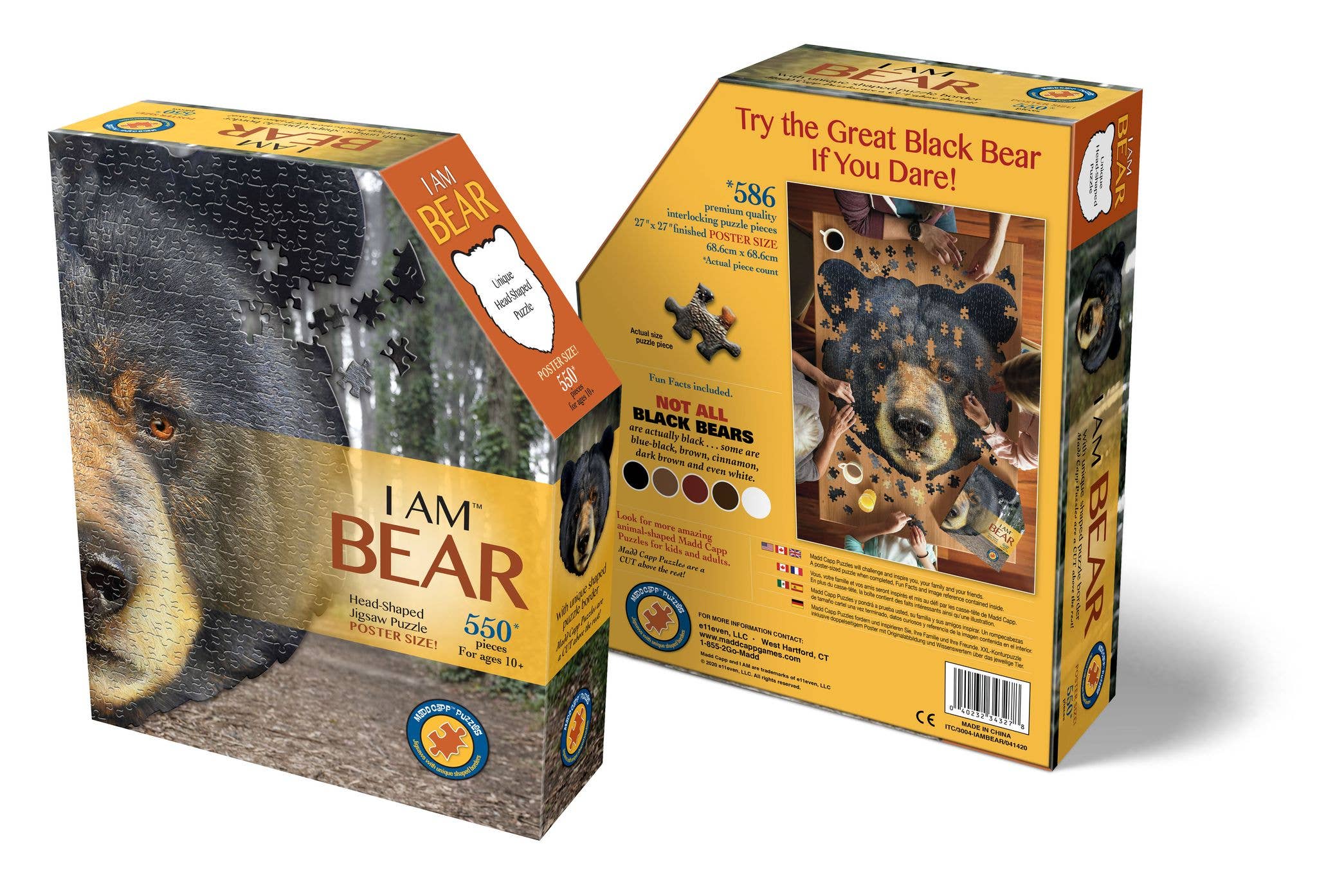 I AM Bear 550 Piece Jigsaw Puzzle