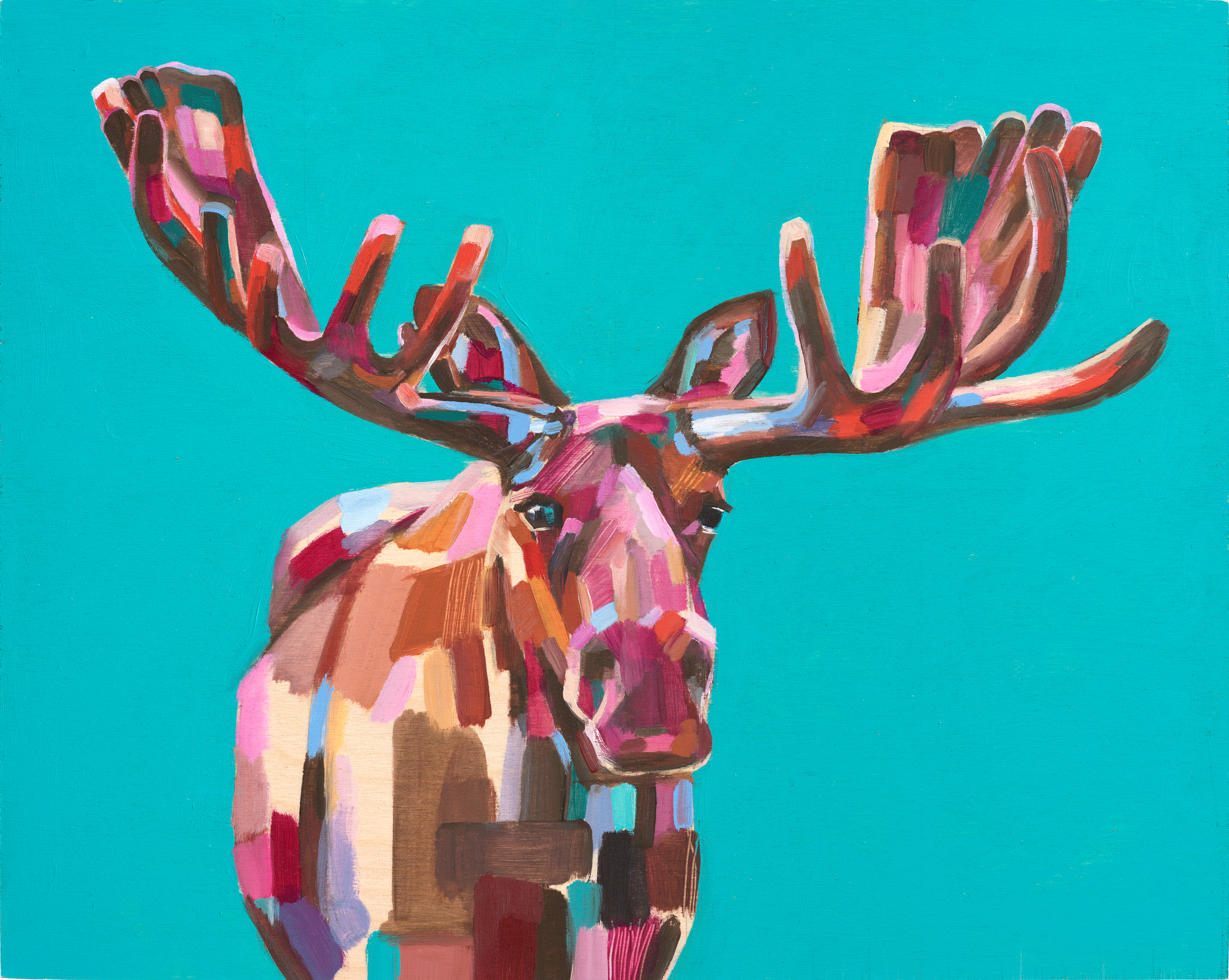 Bull Moose Print