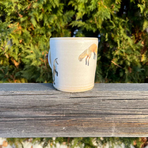 Fox Jump Mug