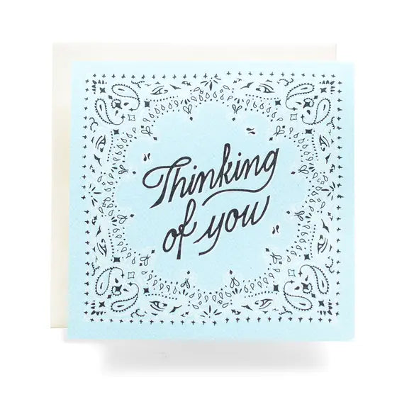 Thinking of You Bandana Card