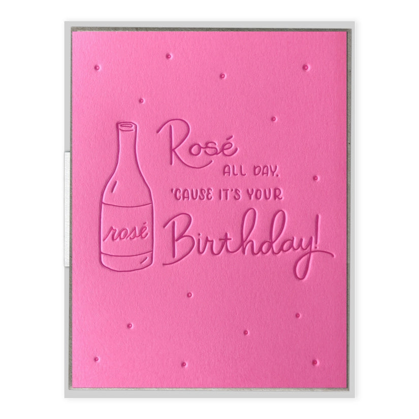 Rose All Day Birthday Card