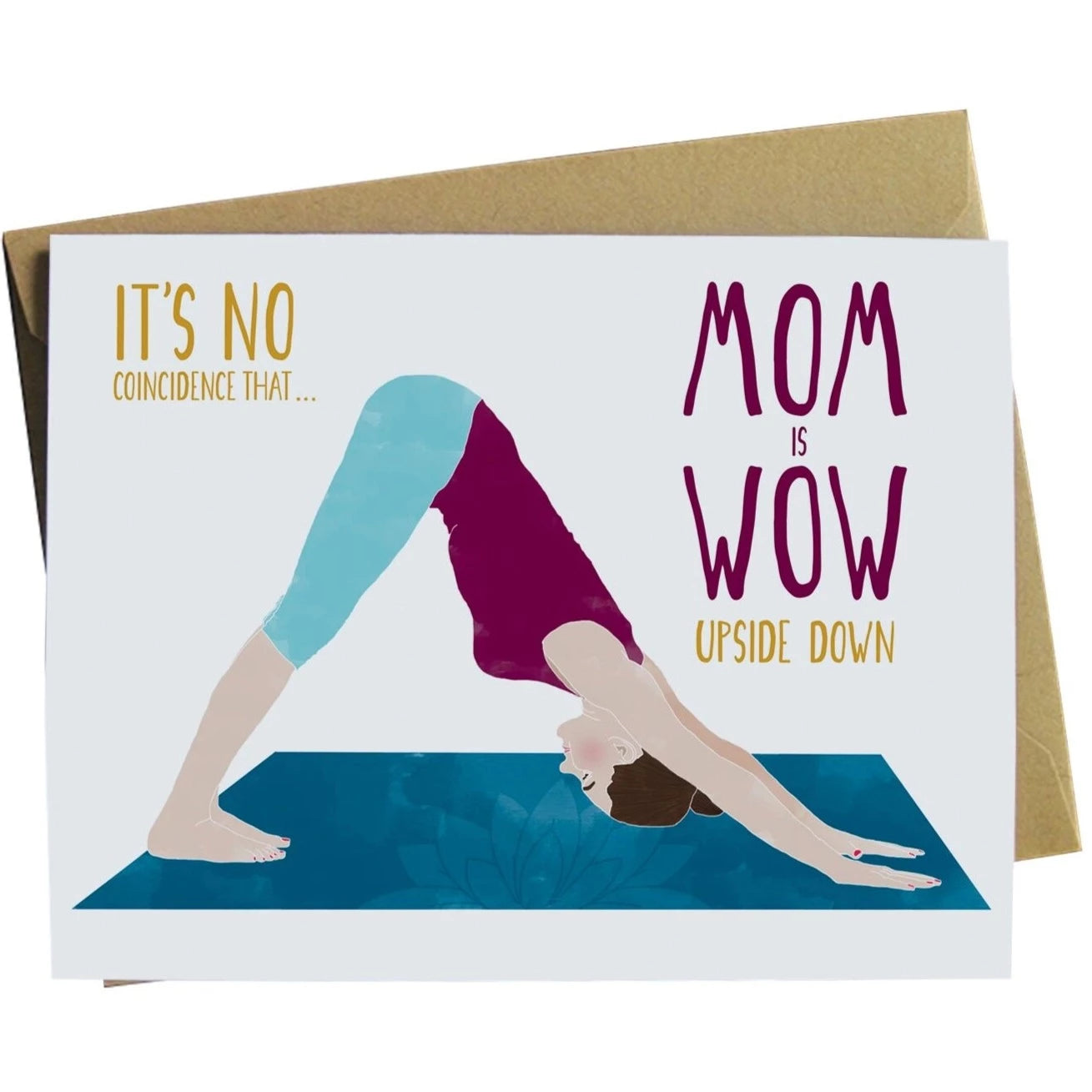 Yoga Mother's Day Card