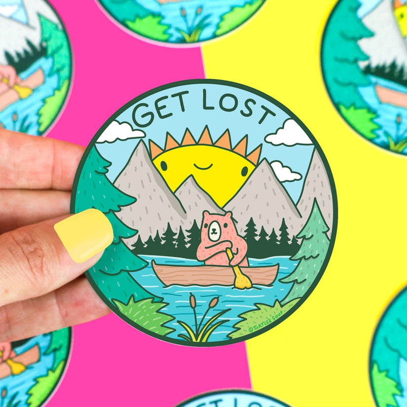 Get Lost Sticker