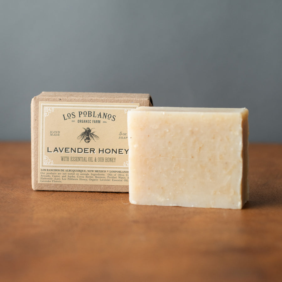 Los Poblanos Lavender Honey Bar Soap