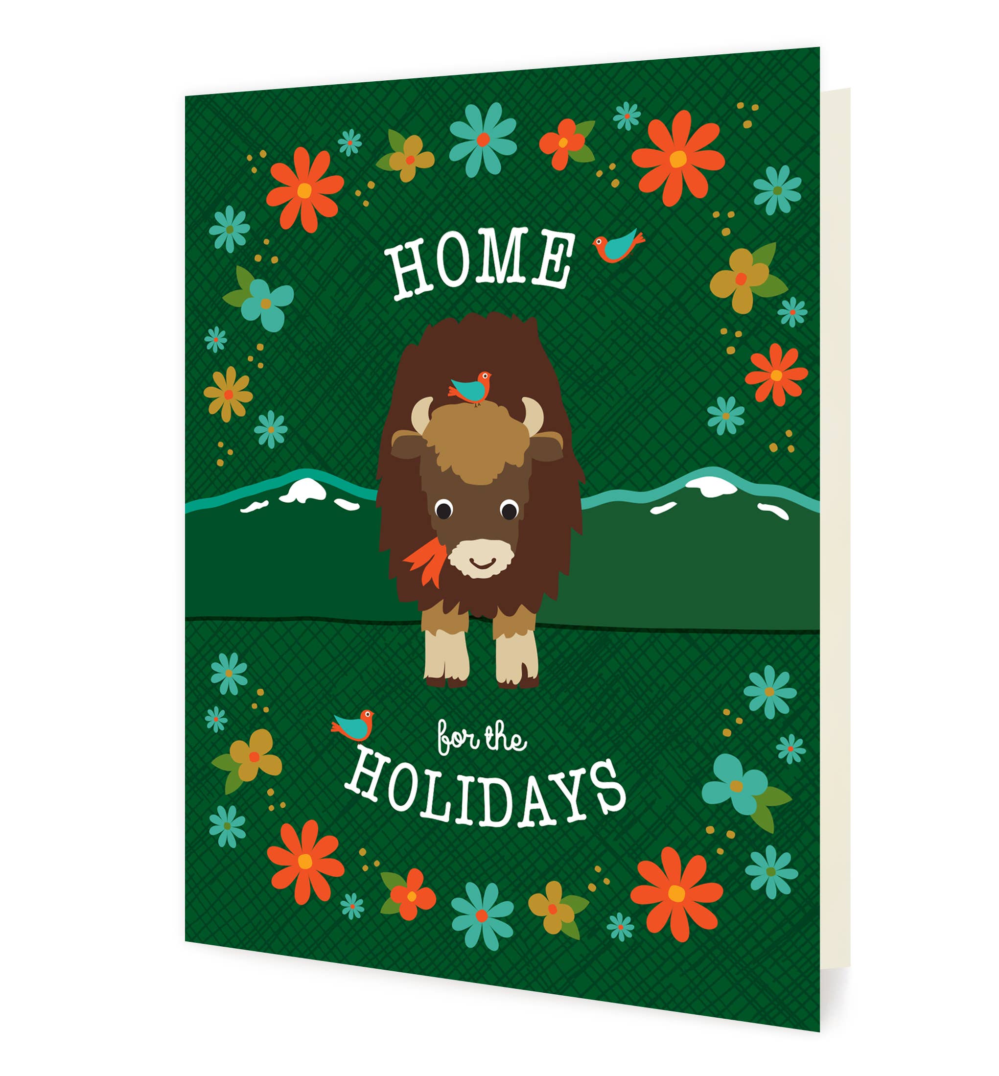 Bison Holiday Card