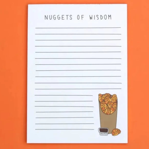 Nuggets Of Wisdom Notepad