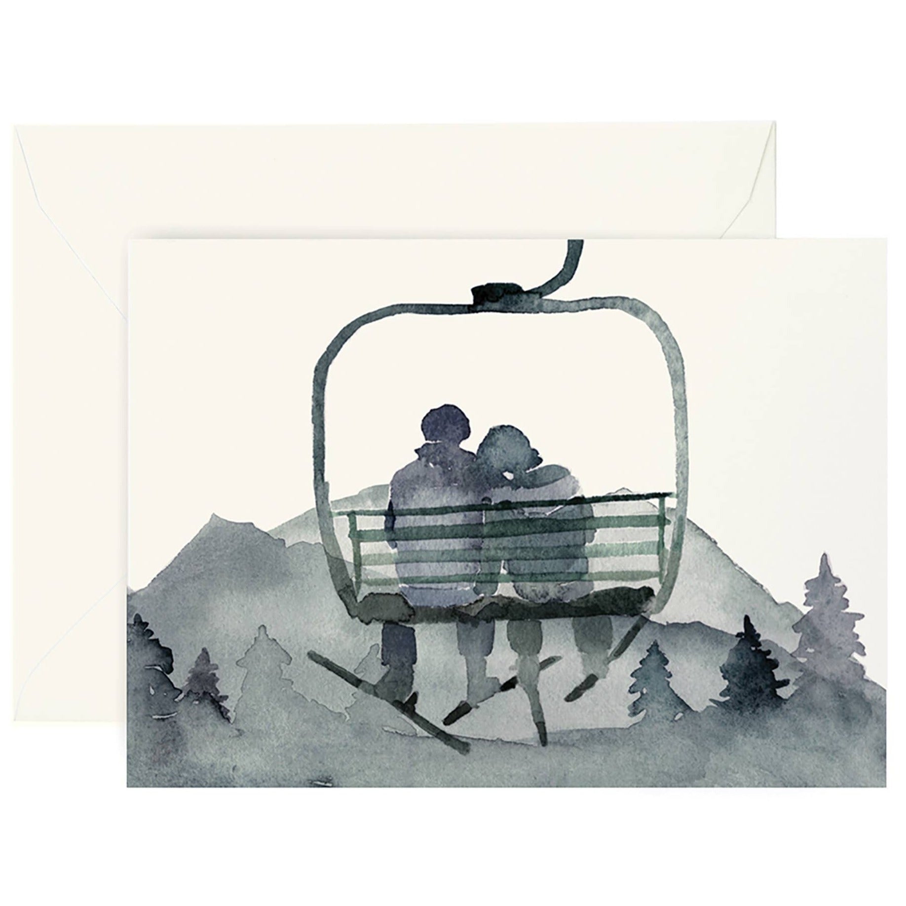 Gondola Love Card