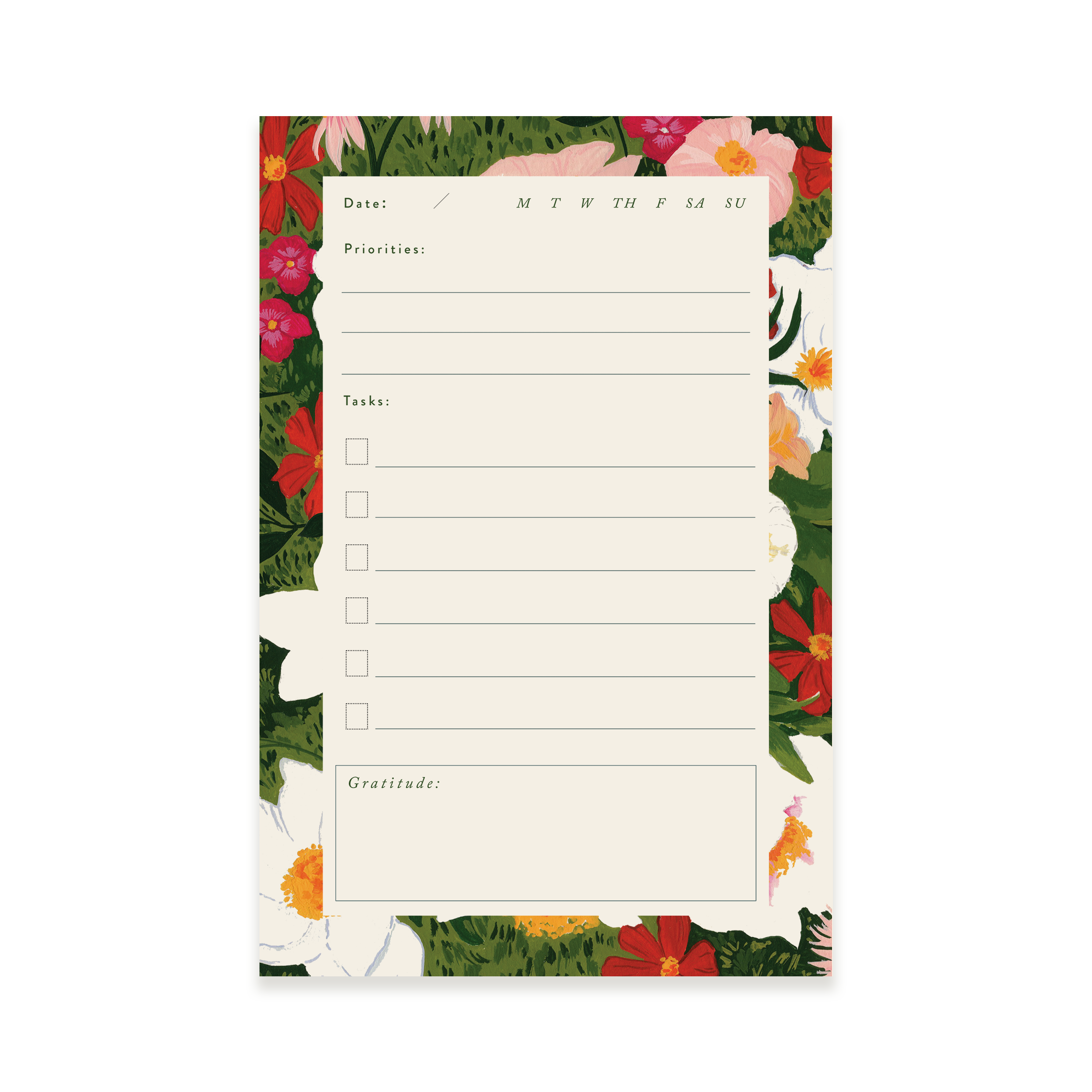 Lush Garden Notepad