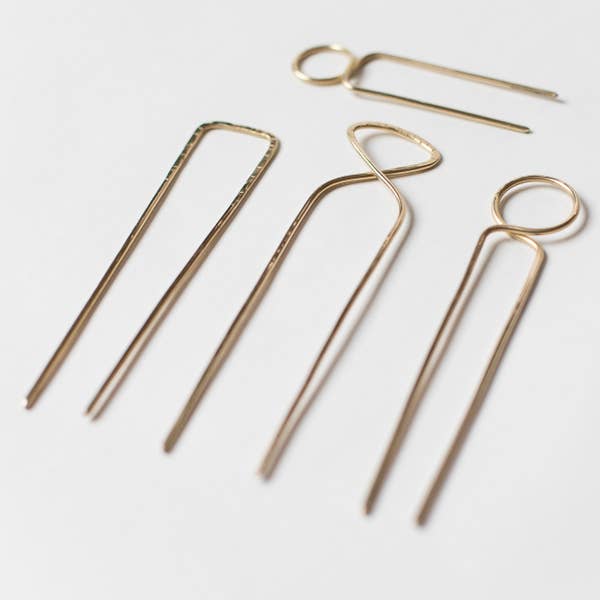 Brass Hair Sticks