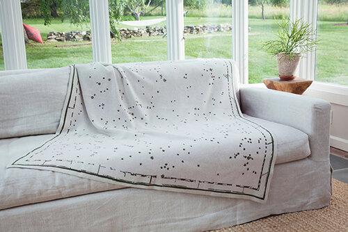 Constellation Cashmere Blanket
