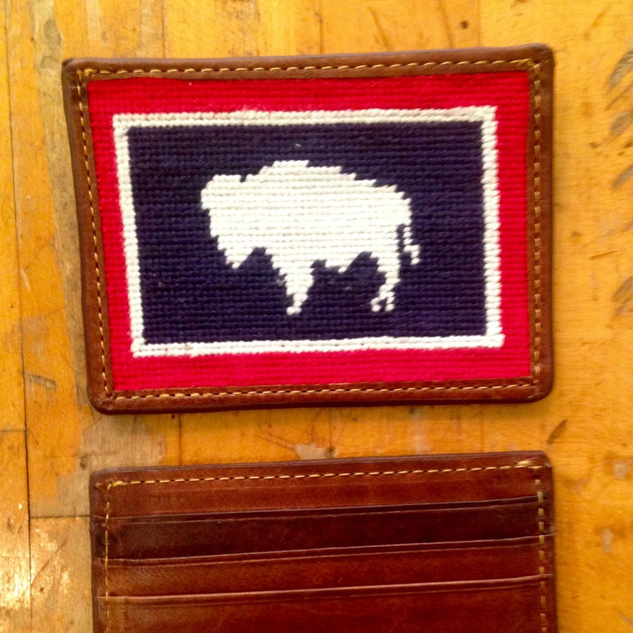 Wyoming Flag Card Wallet