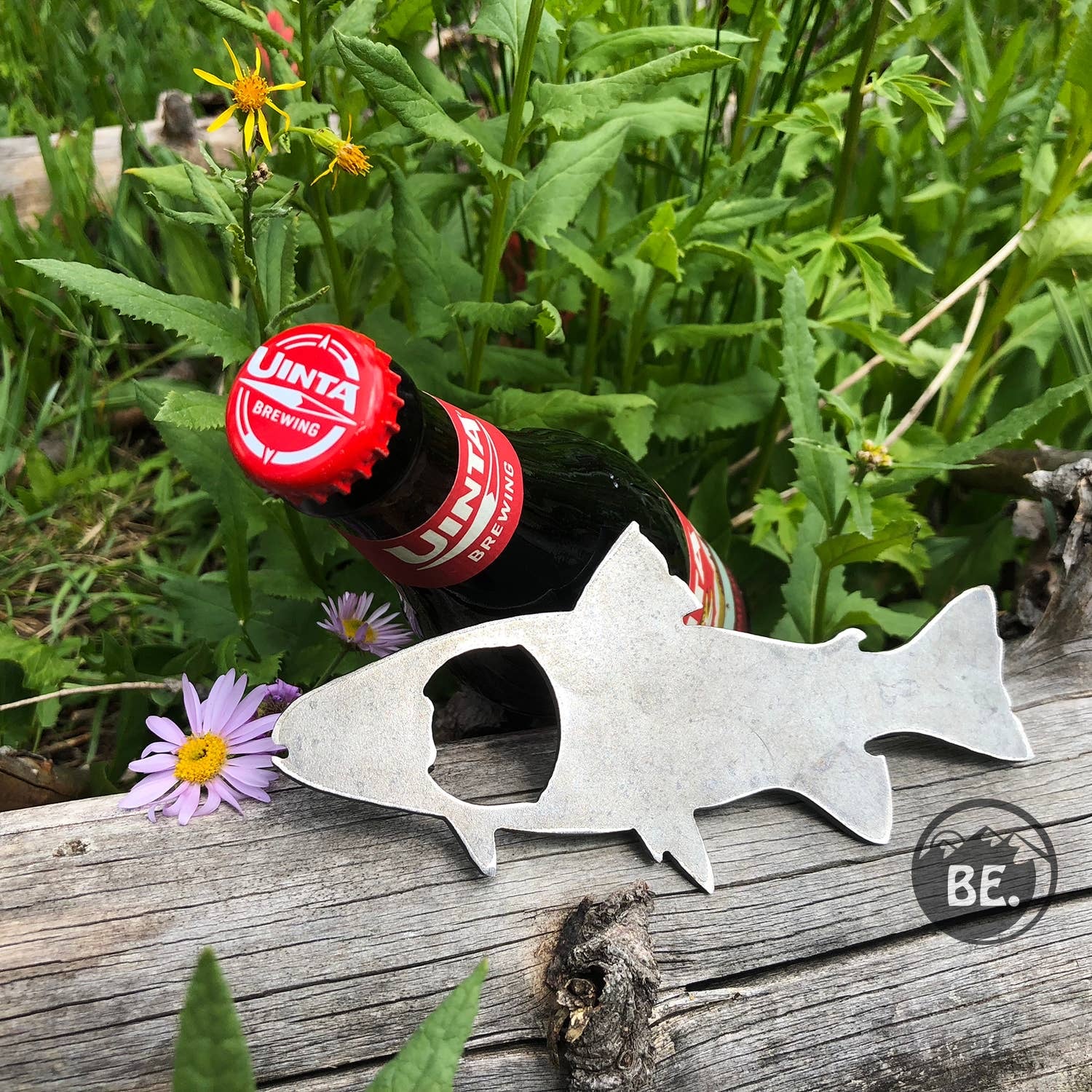 Metal Bottle Opener - Trout