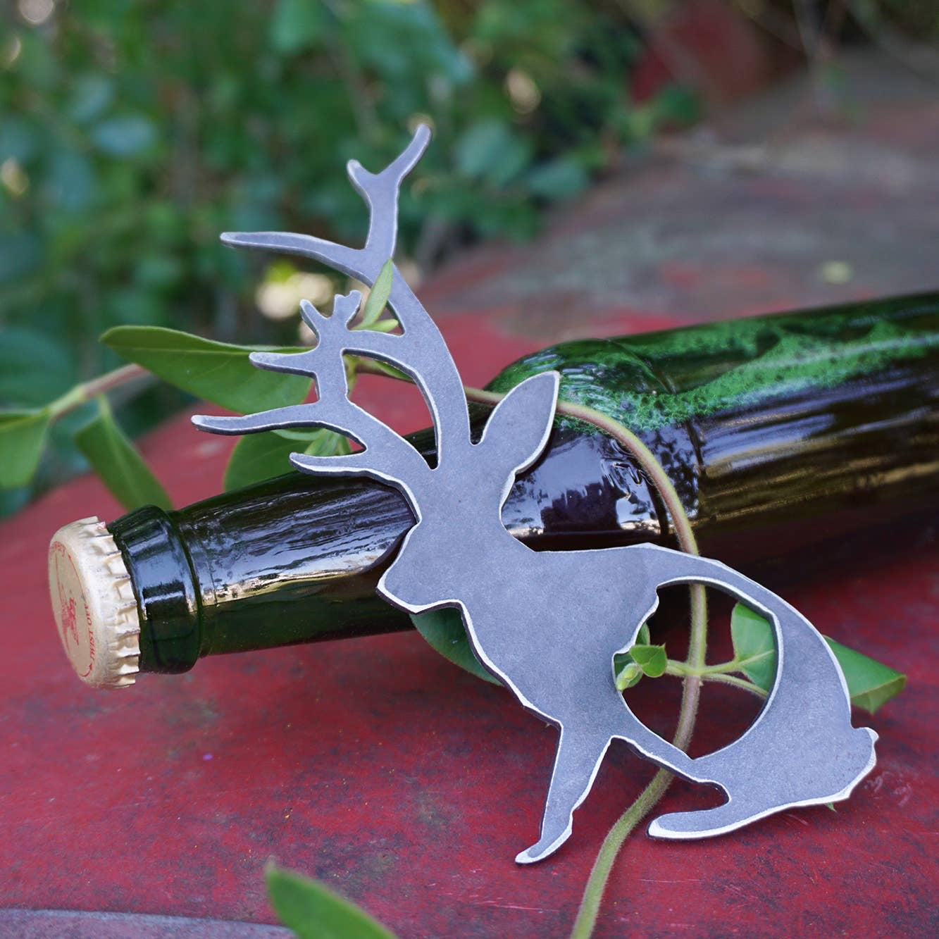 Metal Bottle Opener - Jackalope