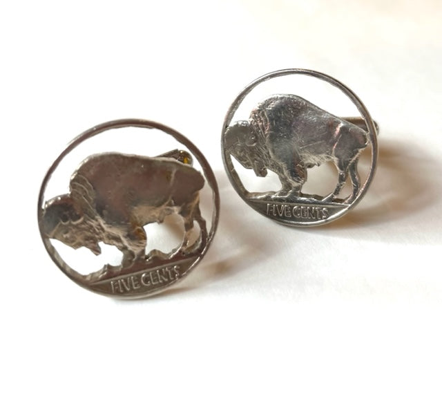 Buffalo Nickel Cufflinks