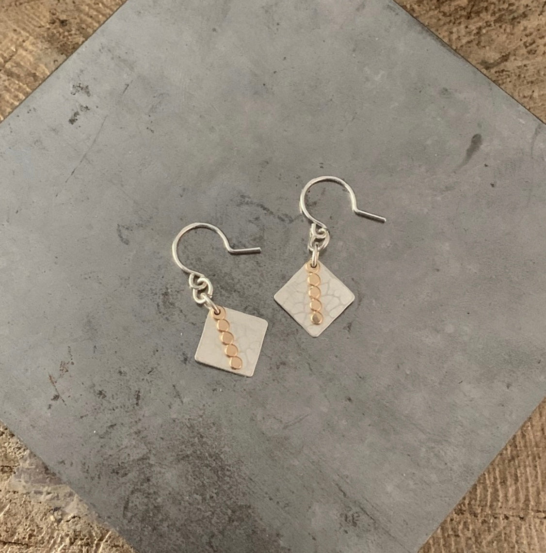 Dotted Line Earrings
