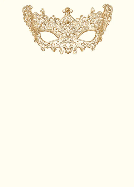 Masquerade Note Cards