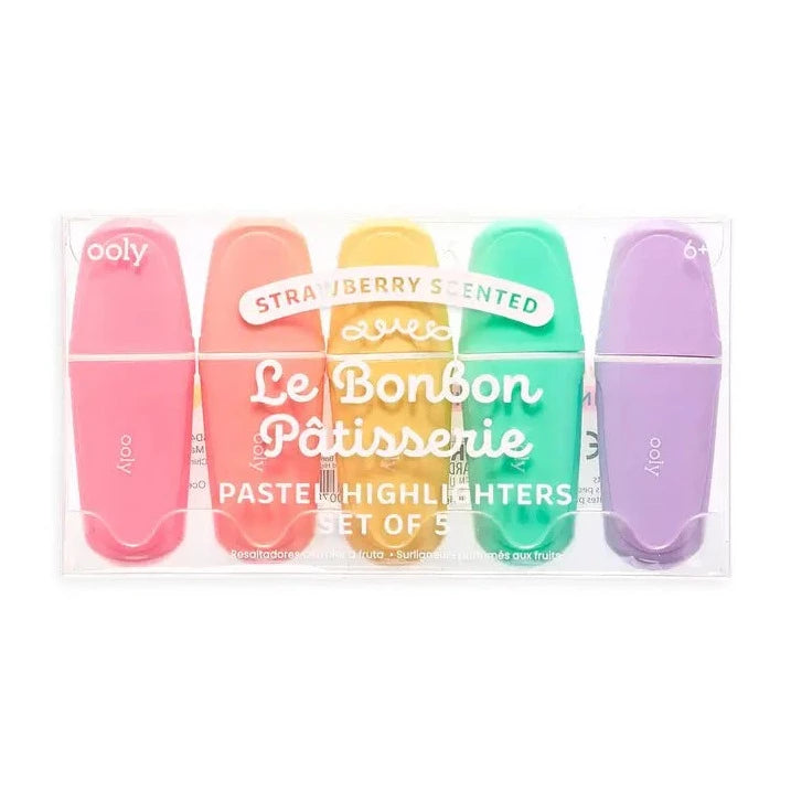 Ooly Le Bonbon Patisserie Scented Pastel Highlighters