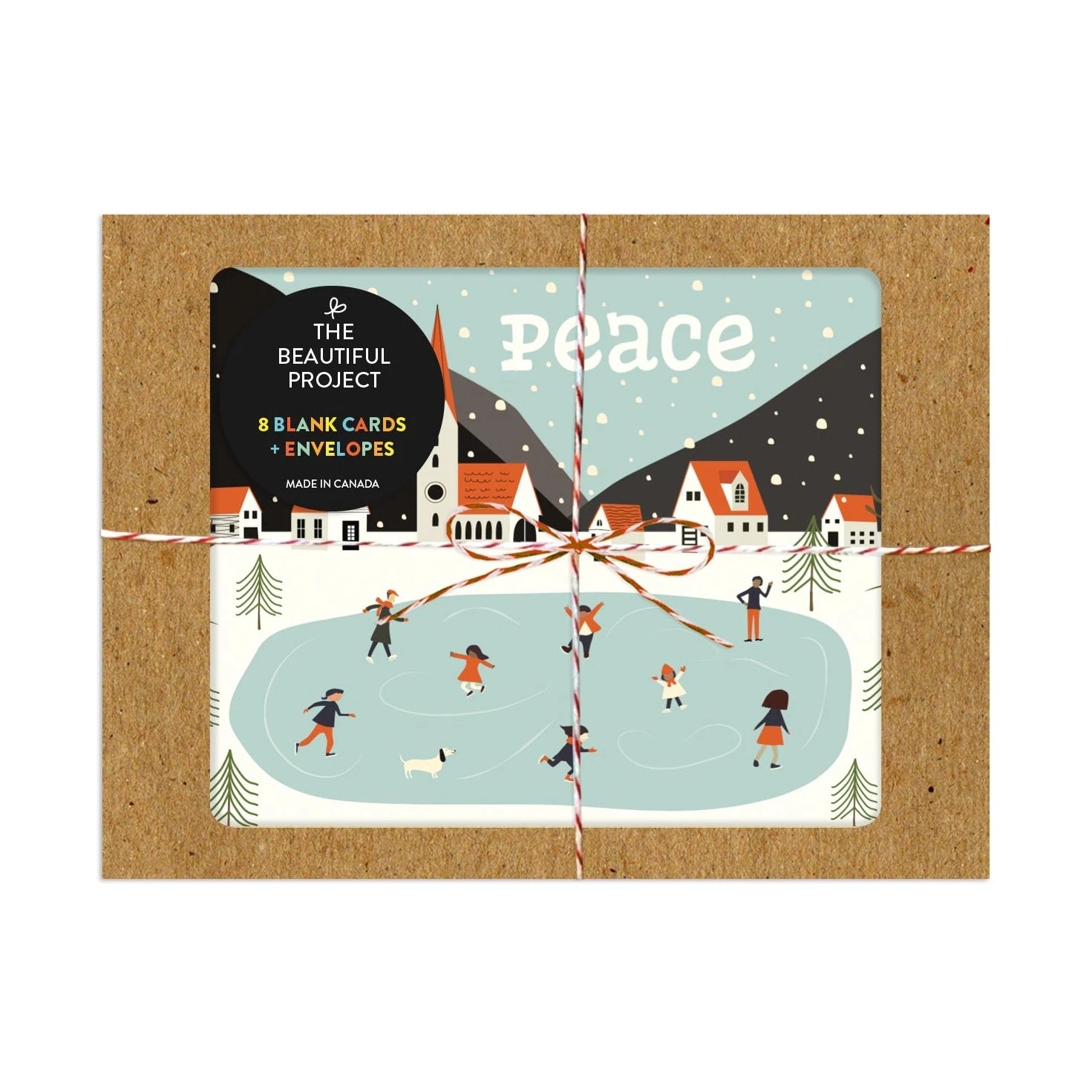 Peace Village Holiday Christmas Boxed Set