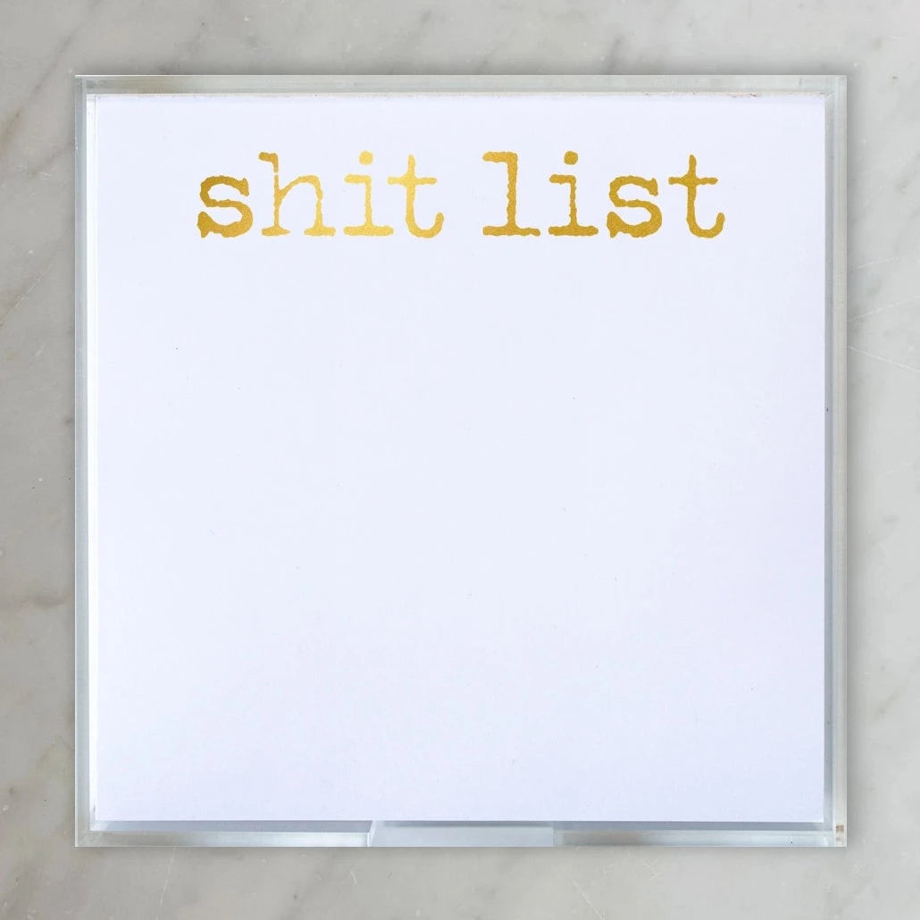 Sh T List Notepad Small