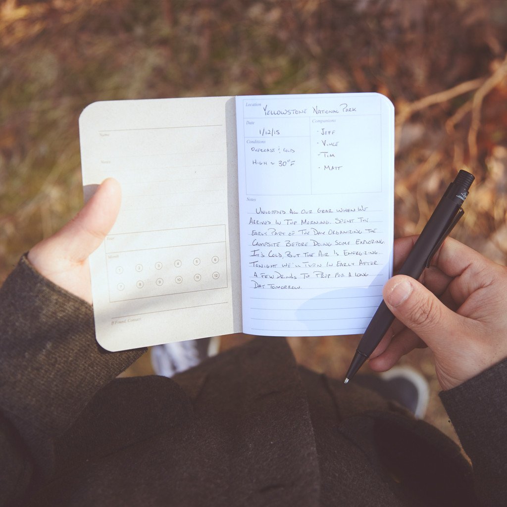 The Adventure Log Notebook