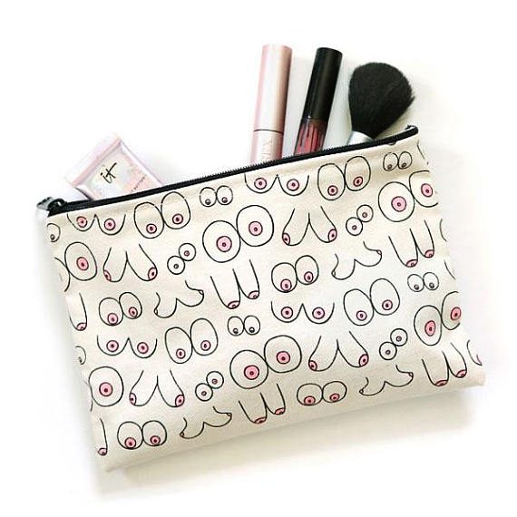 Boobs Zip Pouch