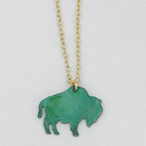 Mini Bison Necklace