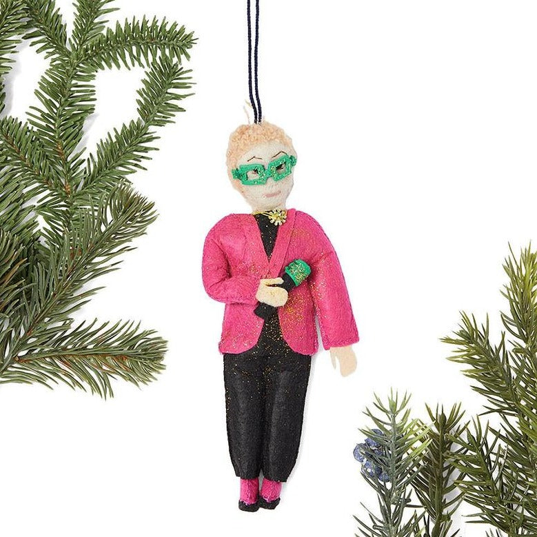 Elton John Ornament