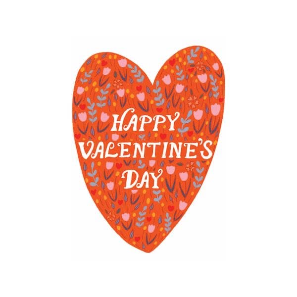 Red Heart Little Valentine's Flat Notecard Set