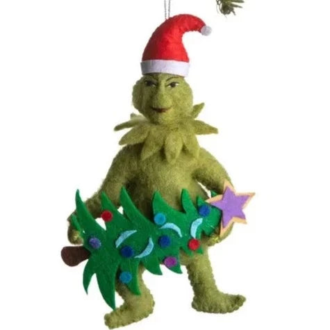 Grinch & Tree Ornament
