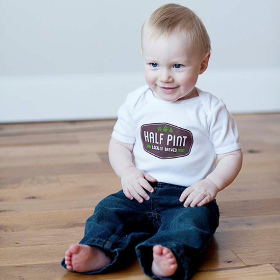 Half Pint Baby Onesie