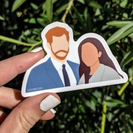 Meghan & Harry Sticker