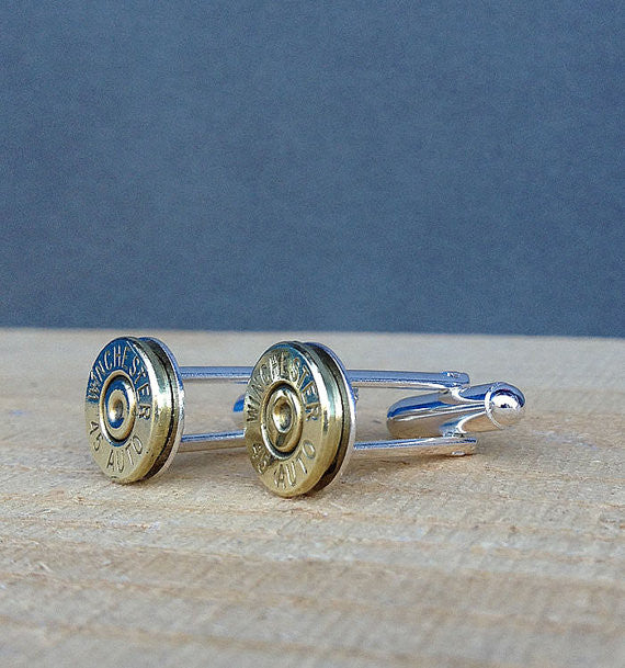 45 Caliber Bullet Cufflinks