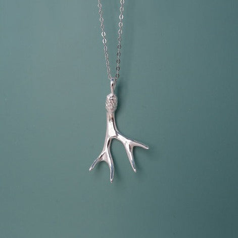 Single Deer Antler Necklace