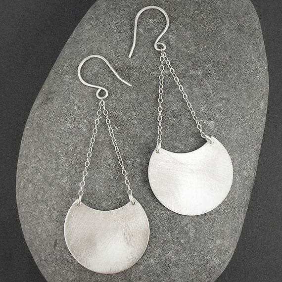 Moon Dangle Earrings