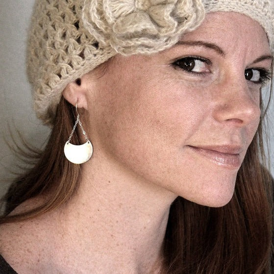 Moon Dangle Earrings