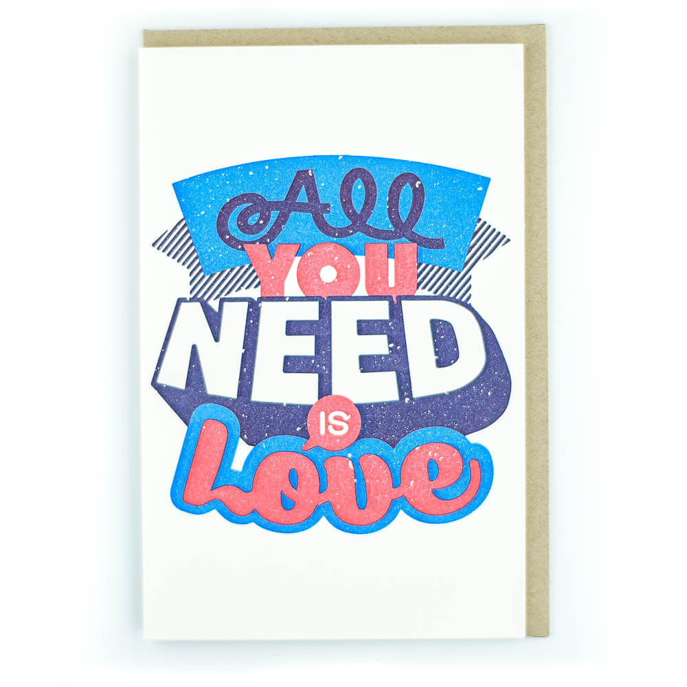 All You Need is Love