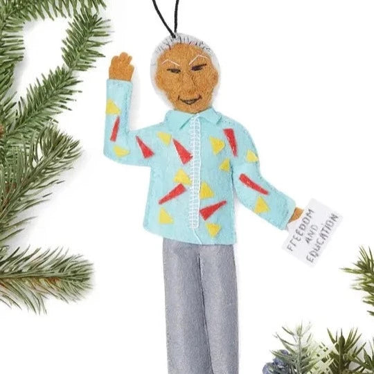 Nelson Mandela Ornament