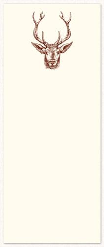Deer Long Notepad