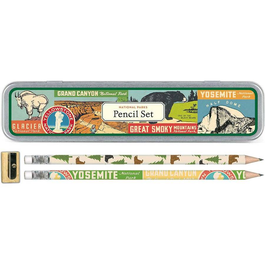 National Park Pencil Set