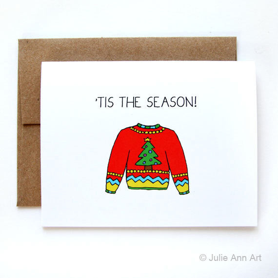 Ugly Sweater Card