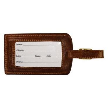 Wyoming Flag Needlepoint Luggage Tag