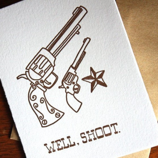 Well, Shoot Card