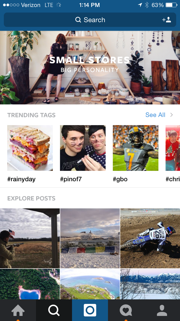 MADE Featured on Instagram Homepage