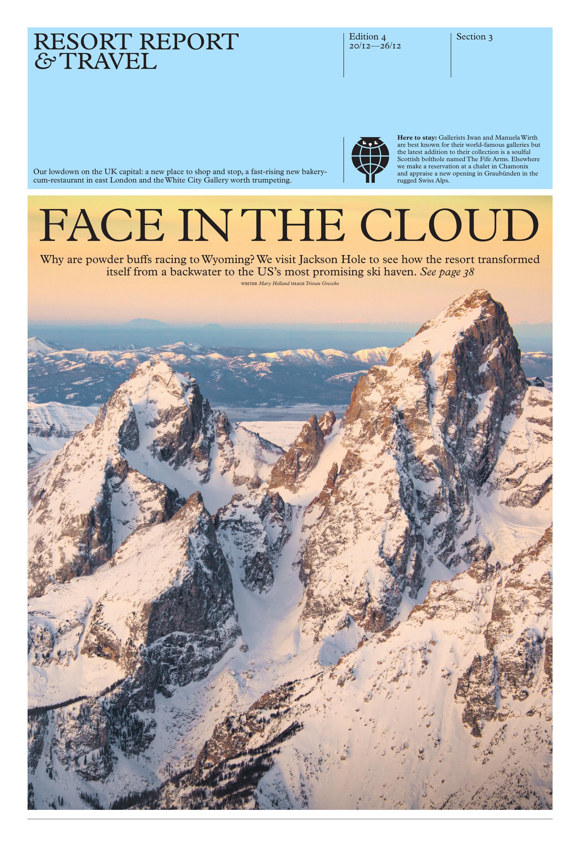 Monocle Magazine features Christian Burch & Mountain Dandy in Resort Report & Travel