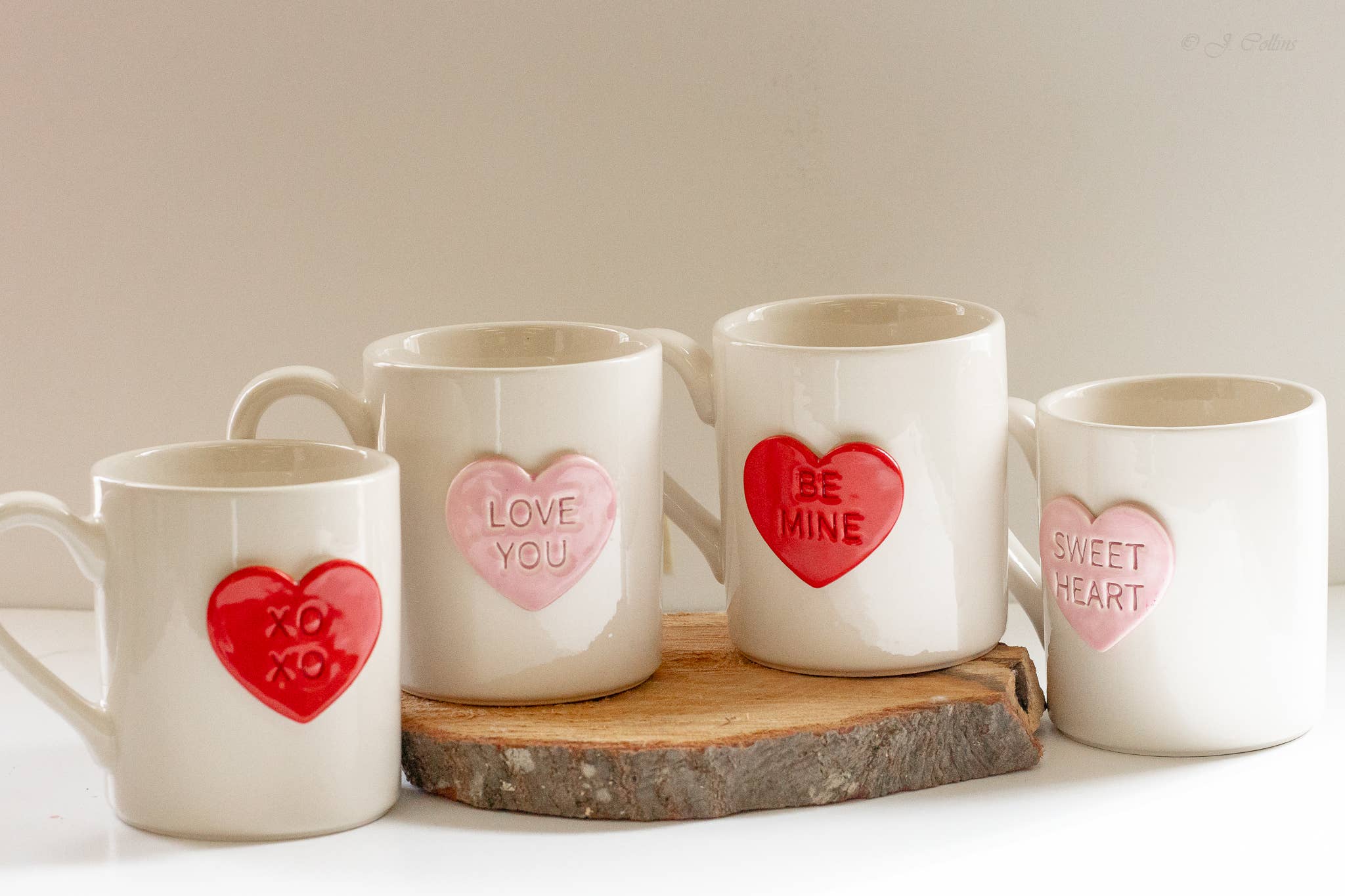 Candy Heart Mug Collection