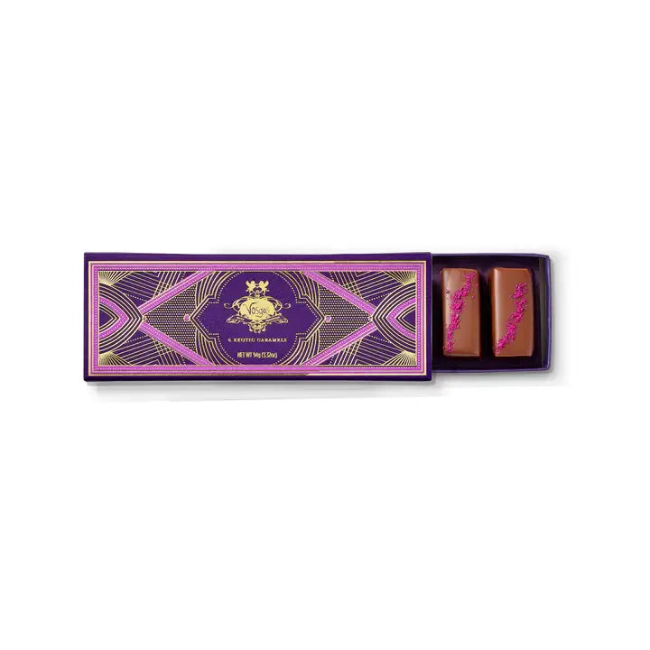 Vosges Haut-Chocolat - Milk Chocolate Covered Caramel w/ Red Hawaiian Salt