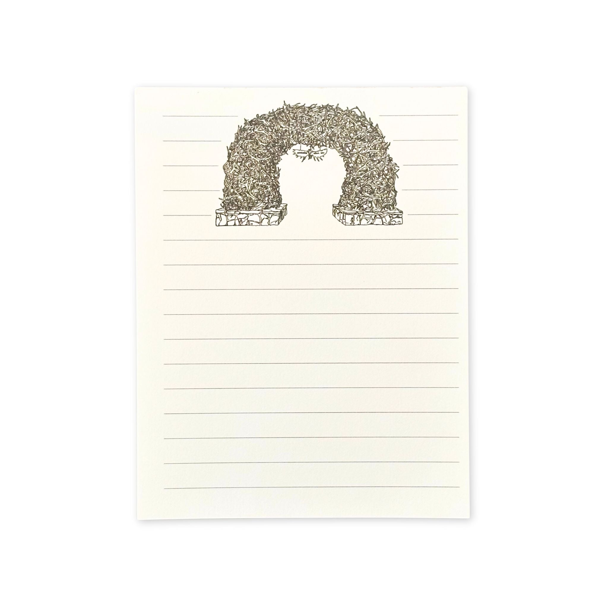 Antler Arch Notepad